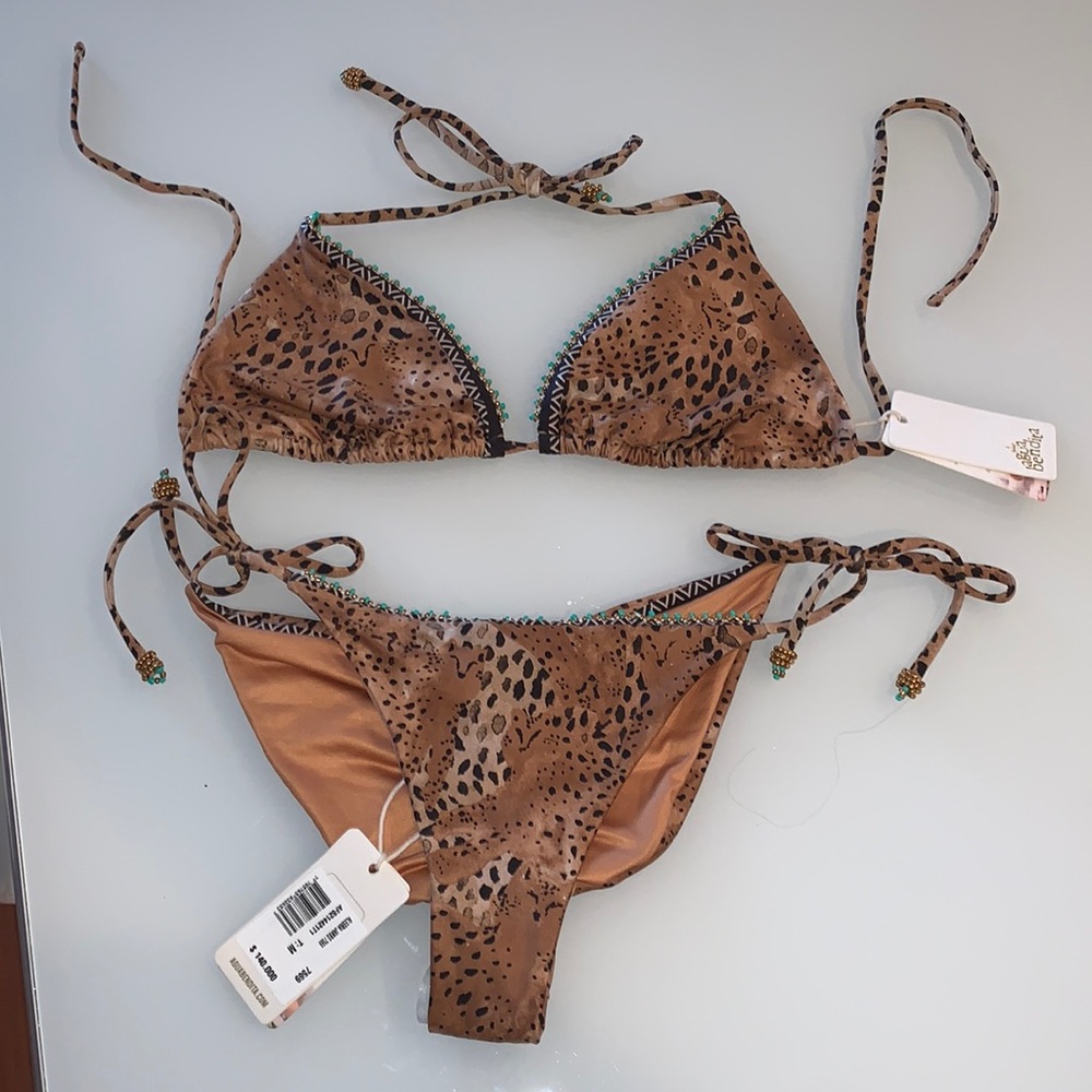NWT Agua Bendita  two piece Jambo Bikini
